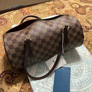 Authentic Louis Damier Papillon bag